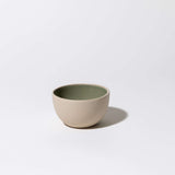 Tasting Bowl - Unglazed Stoneware & Sage