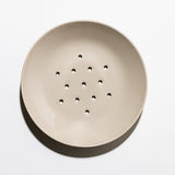 Draining Plate - White