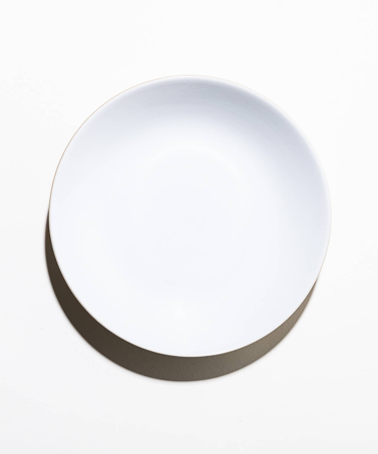Assiette en Grès - Blanc