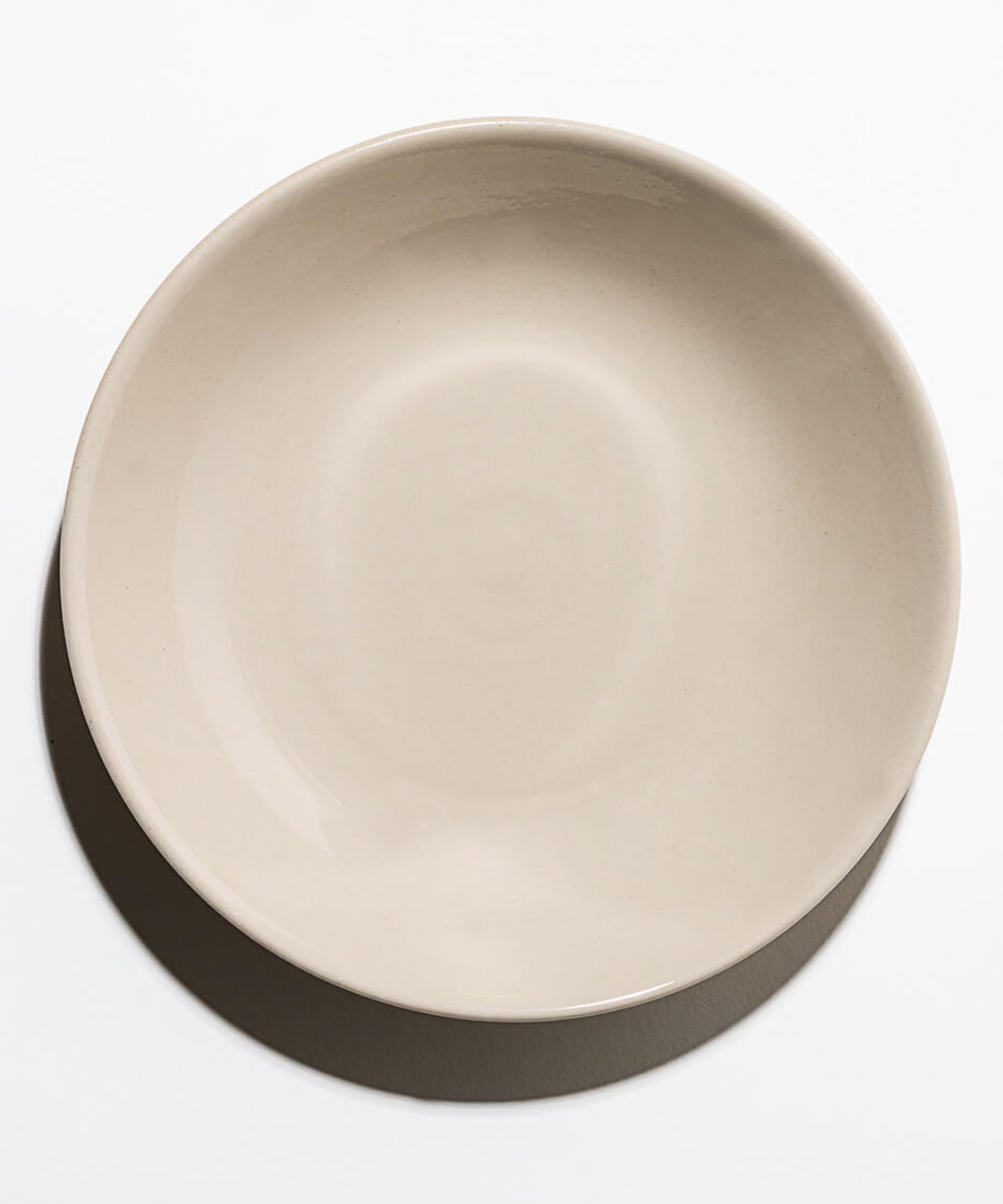 Assiette en Grès - Naturel