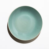 Assiette en Grès - Vert de Gris