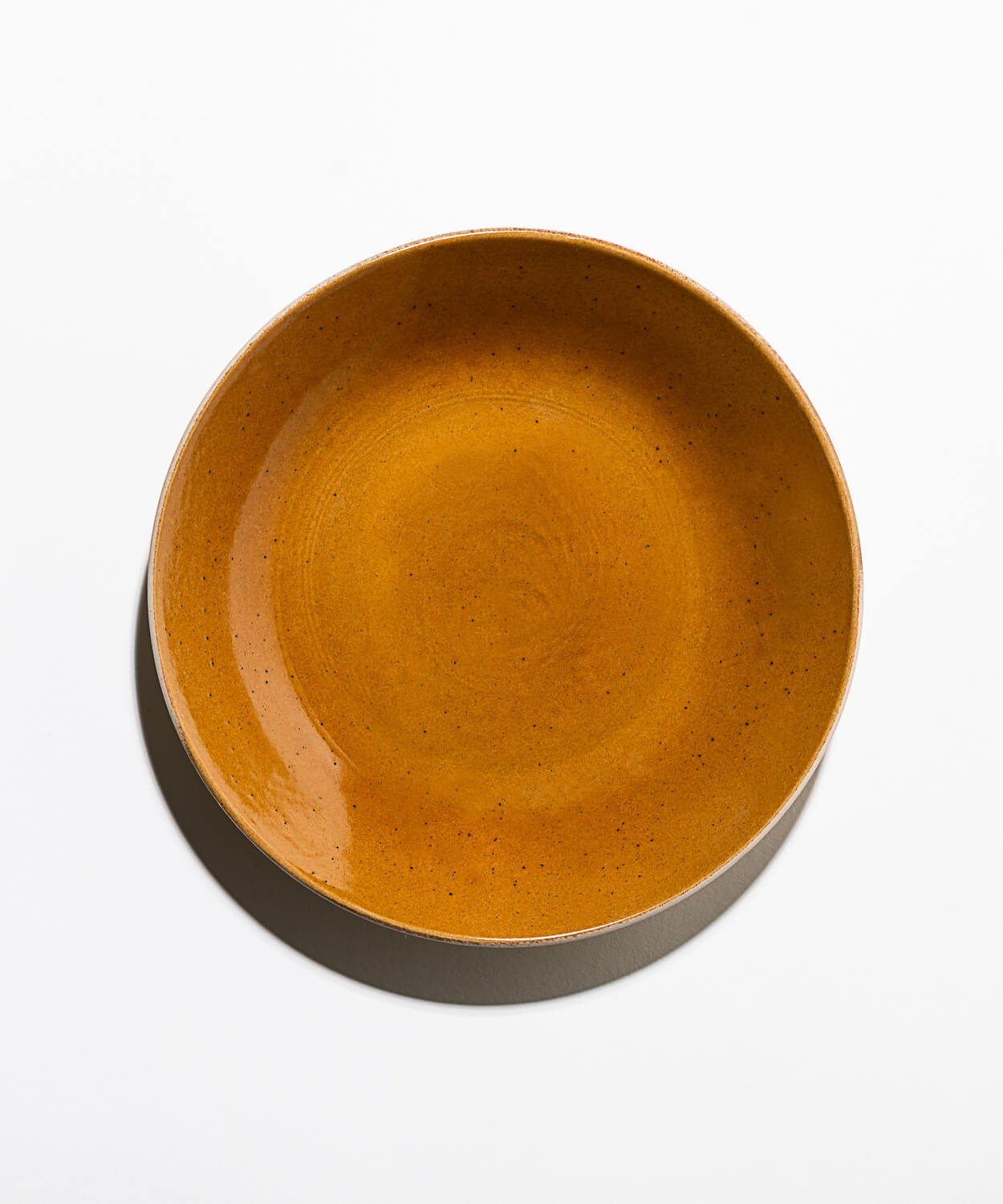 Assiette en Grès - Miel