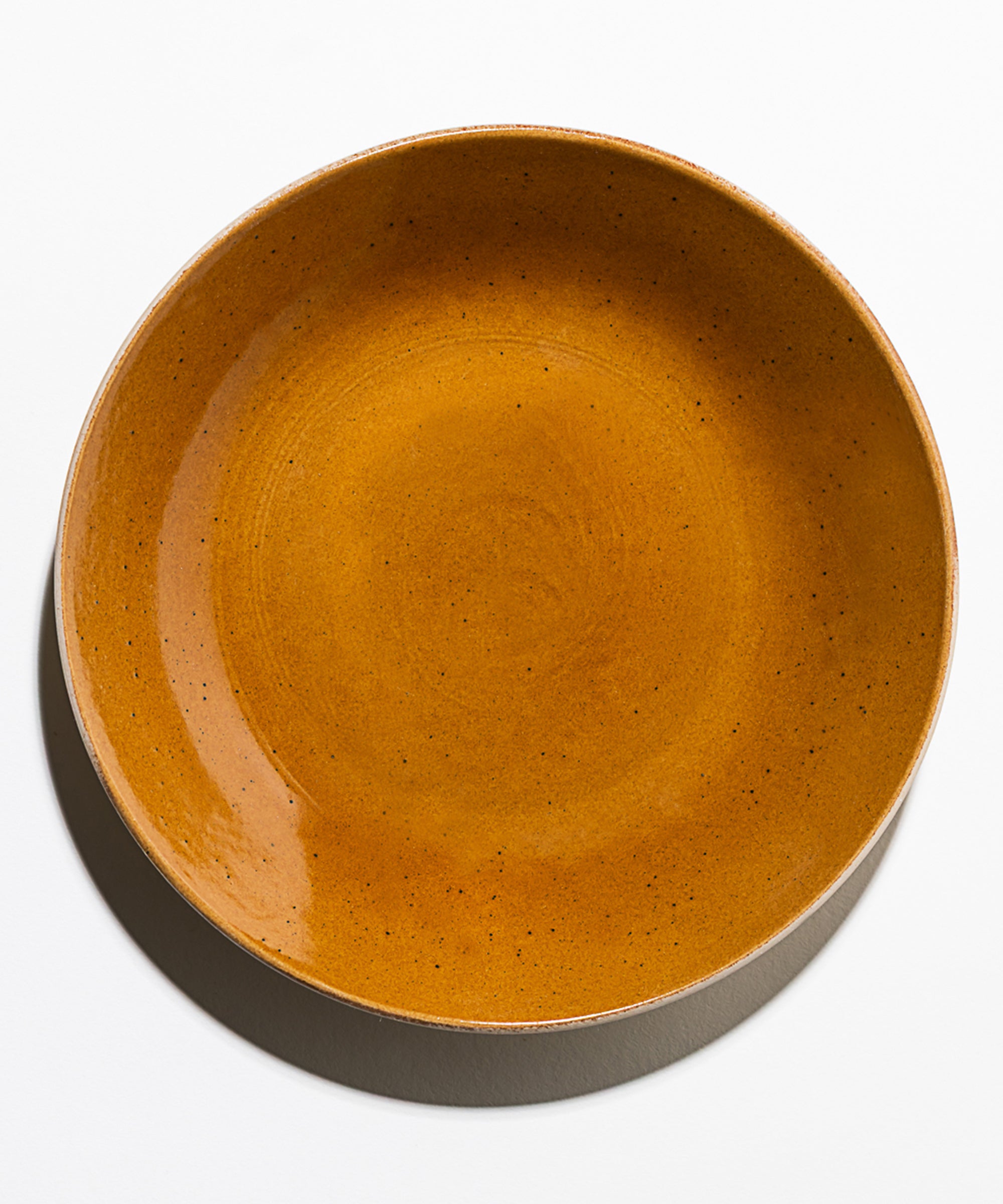 Assiette en Grès - Miel