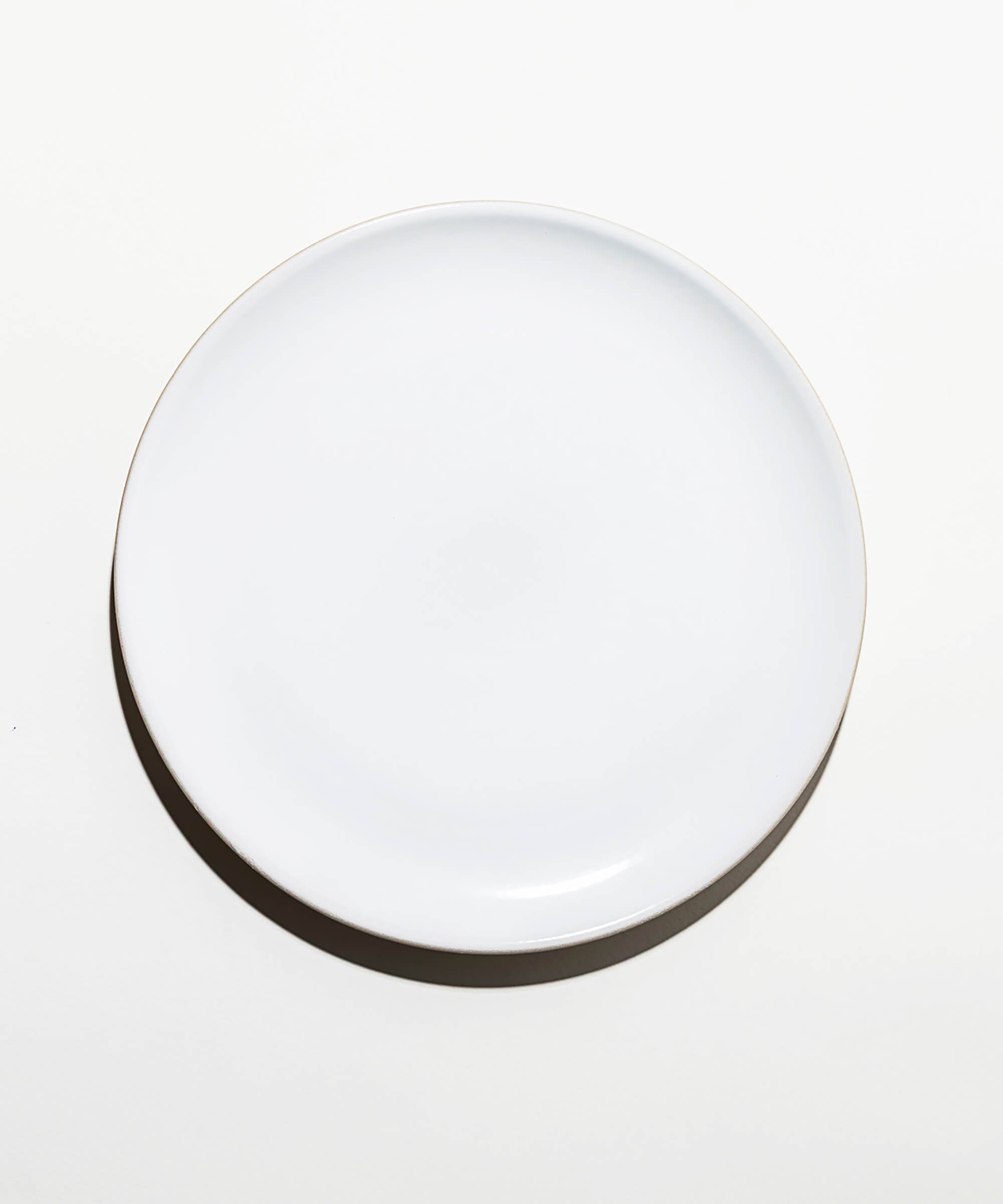 Assiette en Grès - Blanc
