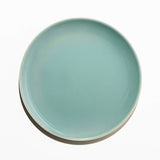 Assiette en Grès - Vert de Gris