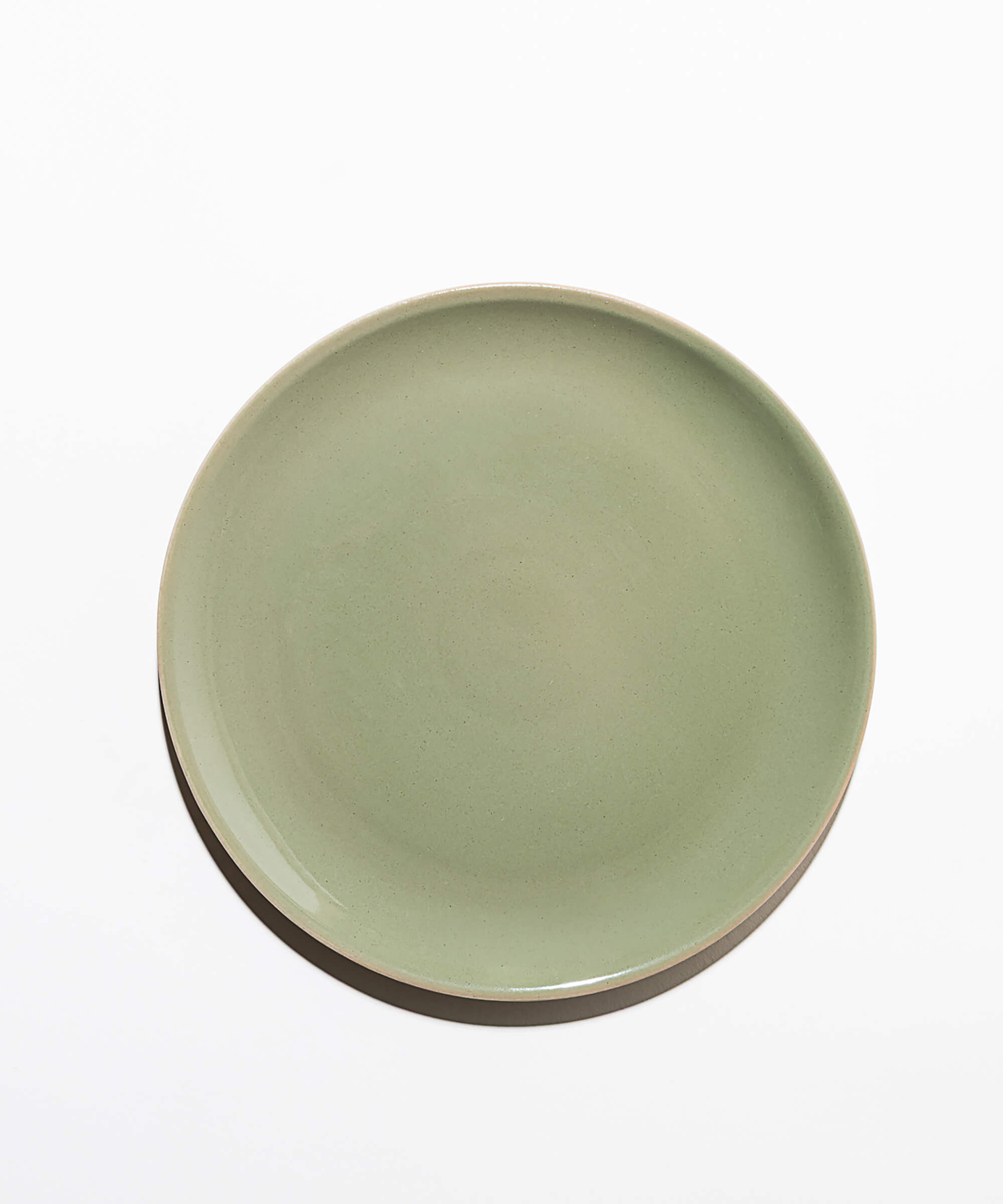 Assiette en Grès - Sauge
