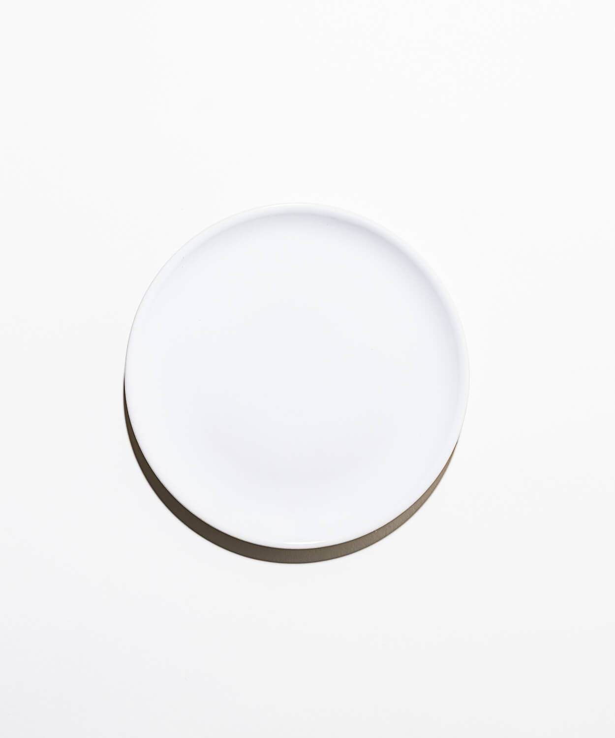 Assiette en Grès - Blanc