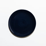 Assiette en Grès - Encre Bleu Nuit
