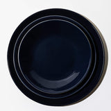 Assiette en Grès - Encre Bleu Nuit