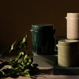 Boîte Cylindrique - Vert Secret