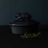 Terrine Bestiaire Lièvre - Céleste & Encre Bleu nuit