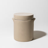 Boîte Cylindrique - Grès Brut & Naturel