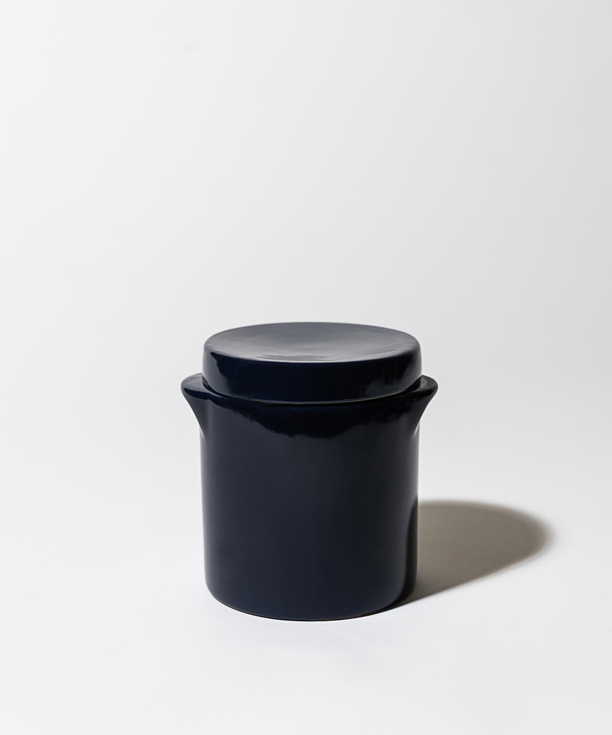 Boîte Cylindrique - Encre Bleu Nuit