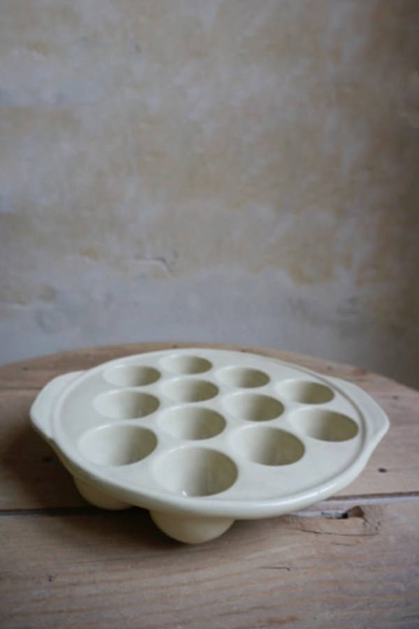 Snail dish, Manufacture Digoin