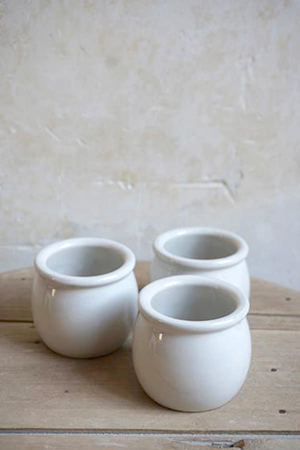 Pots à yaourt pour conserver, Manufacture Digoin