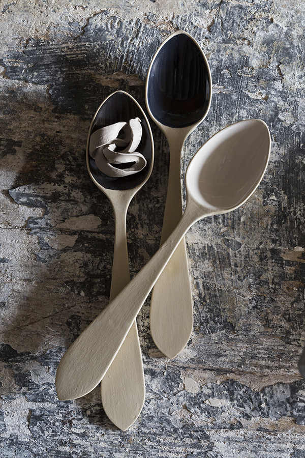 Serving spoon, Manufacture Digoin